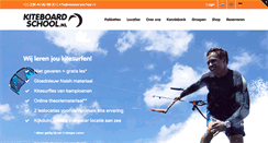 Desktop Screenshot of kiteboardschool.nl